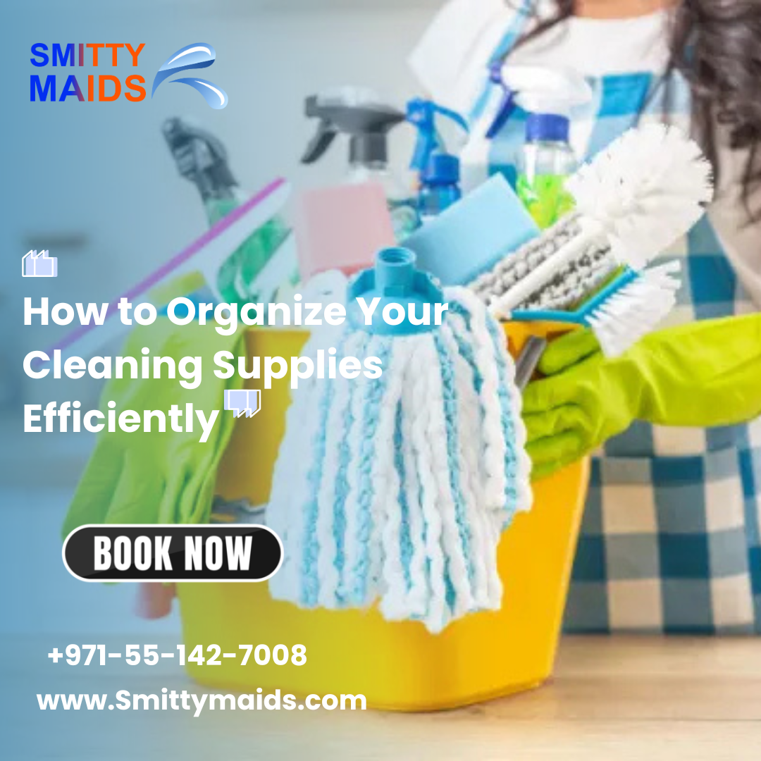 You are currently viewing How to Organize Your Cleaning Supplies Efficiently