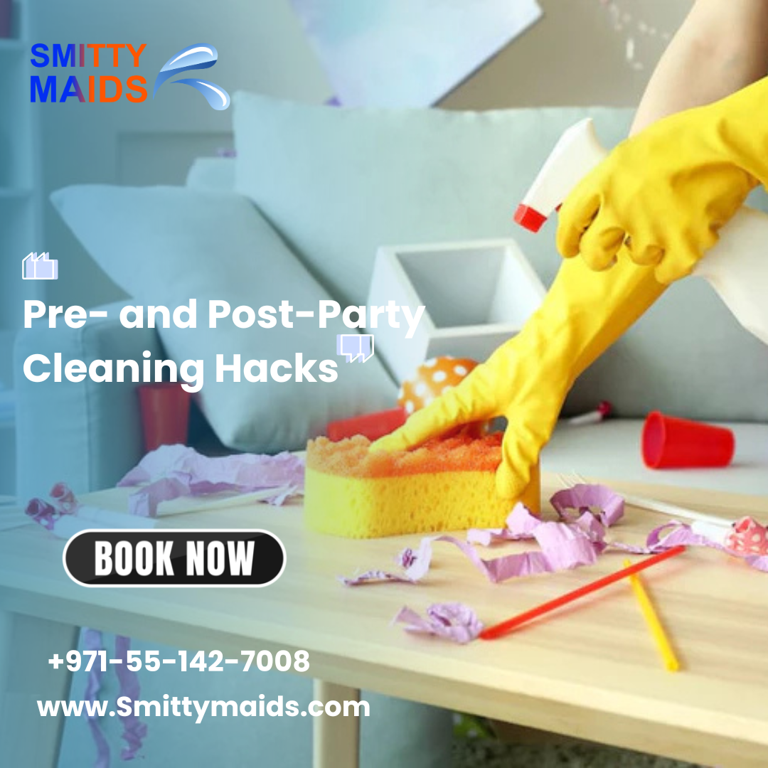 You are currently viewing Pre- and Post-Party Cleaning Hacks to Save Your Sanity