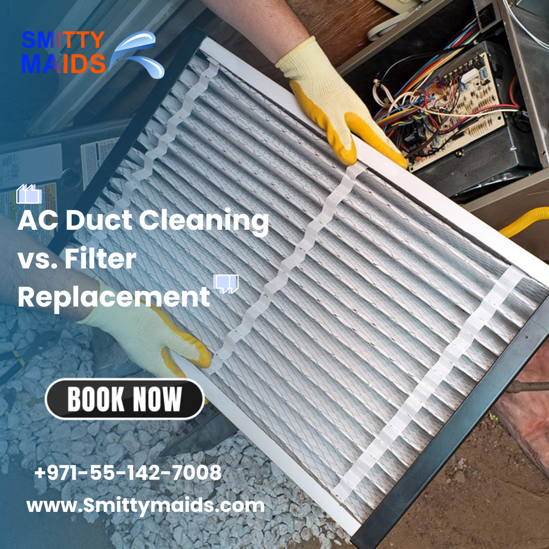 Read more about the article AC Duct Cleaning vs. Filter Replacement – What’s the Difference?