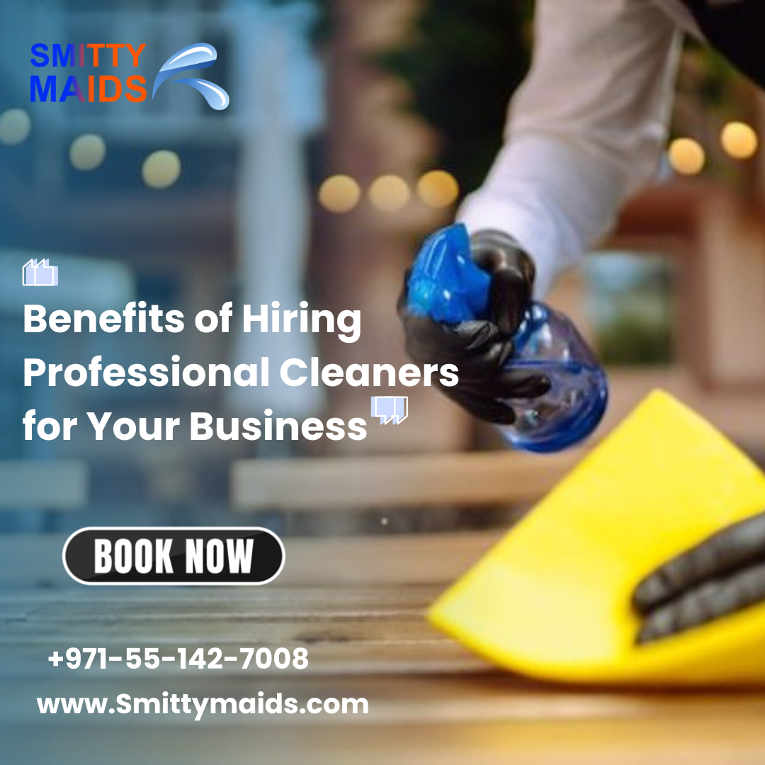 Read more about the article Benefits of Hiring Professional Cleaners for Your Business