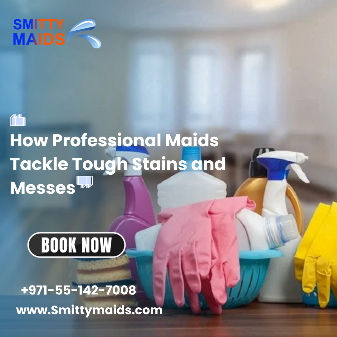 Read more about the article How Professional Maids Tackle Tough Stains and Messes
