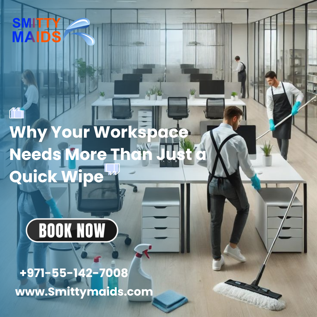 Read more about the article Why Your Workspace Needs More Than Just a Quick Wipe